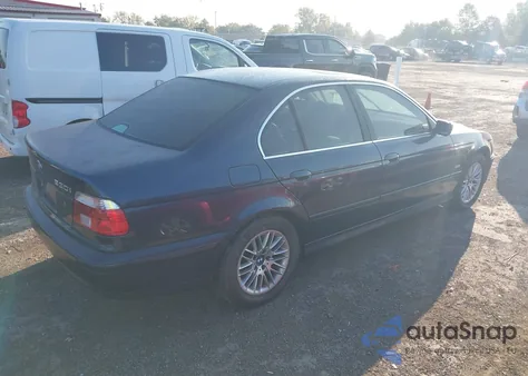 2002 BMW 530I из США, поврежденный, VIN WBADT53462CE92409